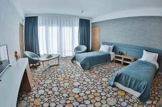 Отель Yurd Hotel Гах Двухместный номер с 2 отдельными кроватями и видом на горы-5